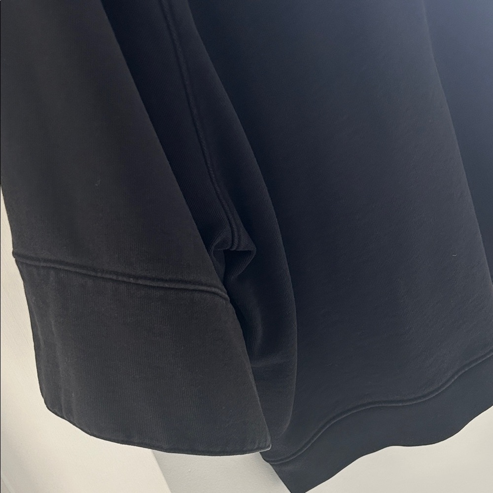 Tibi Black Sweatshirt short sleeve small - Picture 5 of 10